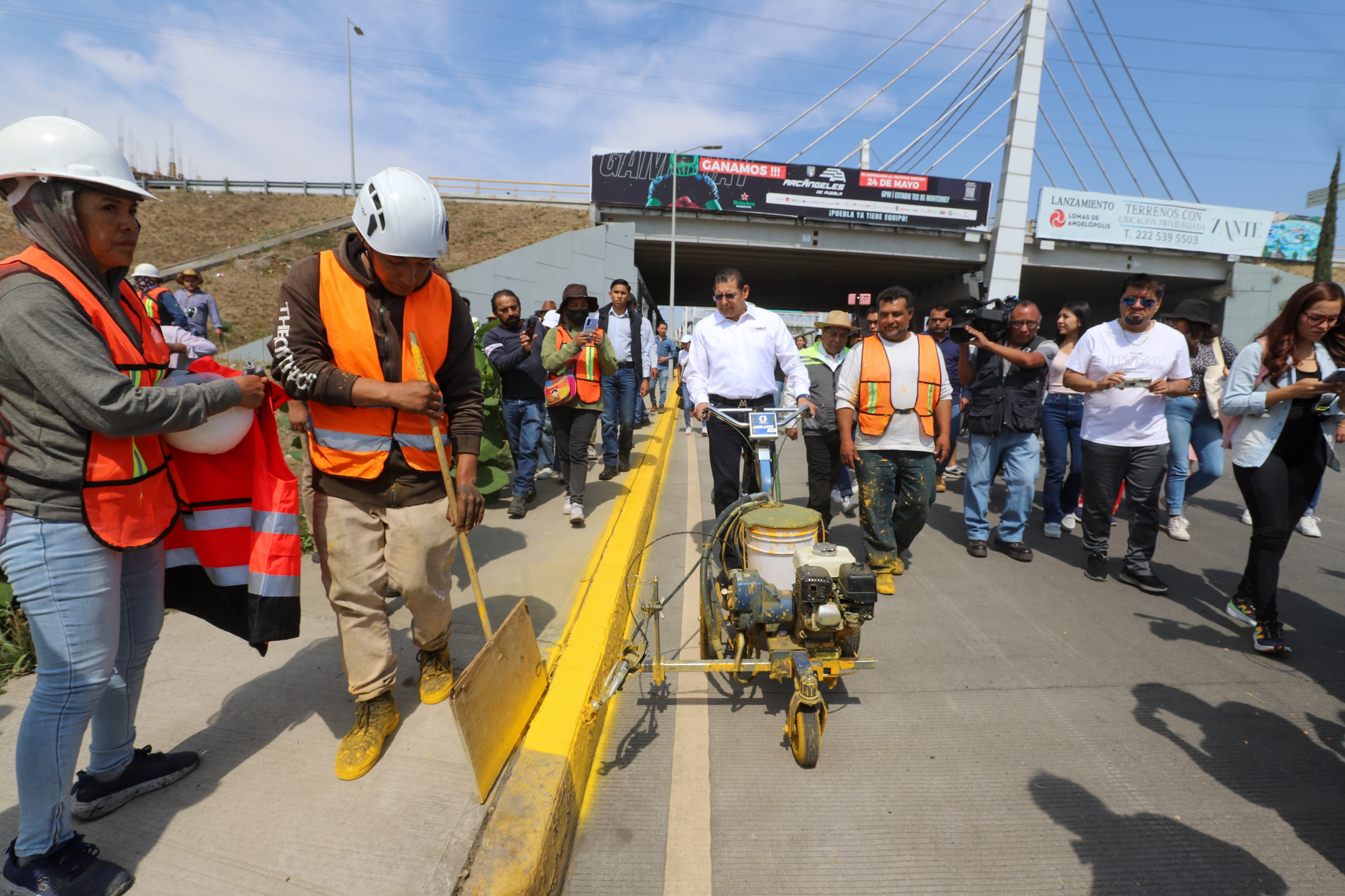 Puebla se transforma con trabajo comunitario y seguridad: Armenta
