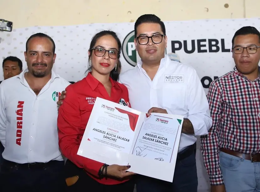 Toma protesta el nuevo comité municipal del PRI en Izúcar