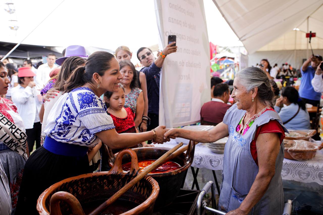 Guadalupe Cuautle pone en marcha la Feria del Nopal