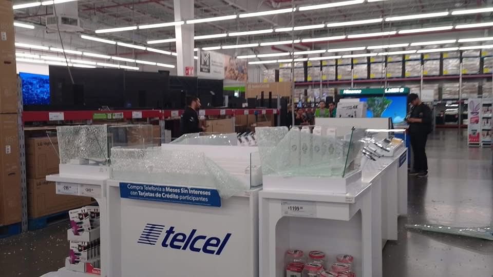 Ahora asaltan el Sam’s Club de La Noria en Puebla