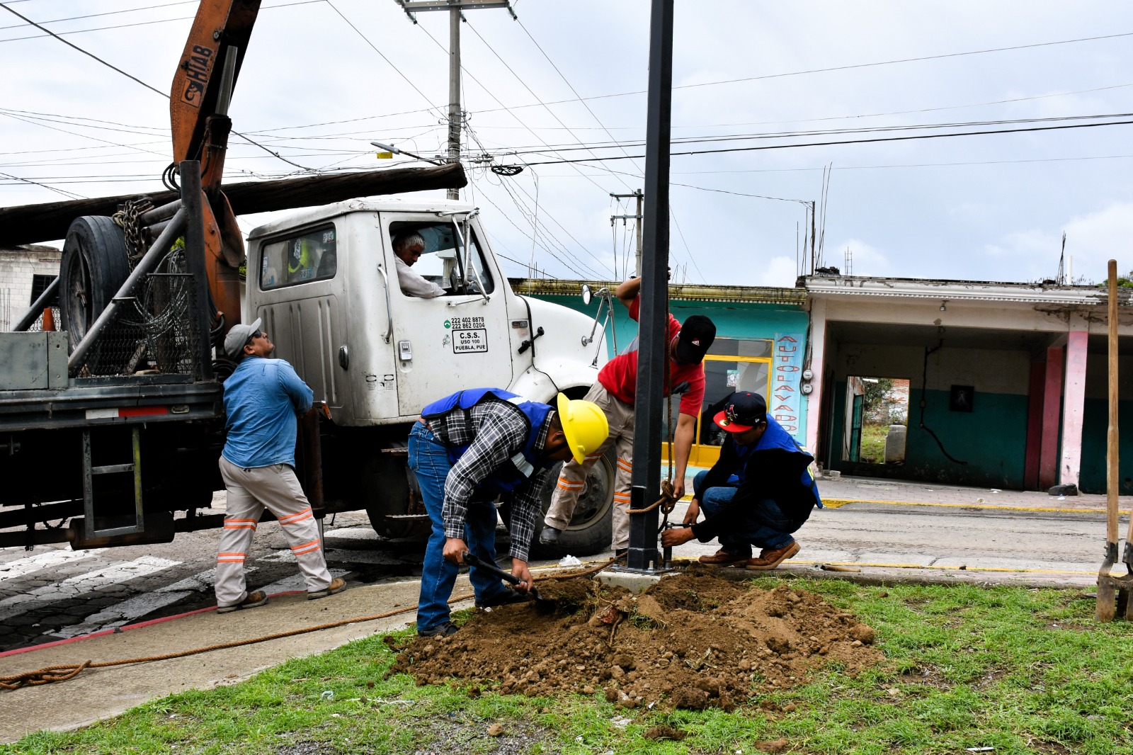 Gobierno antorchista transforma las calles de Ocoyucan