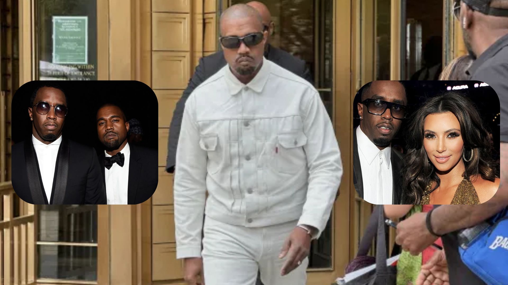 Kanye West se presenta en el juicio de Sean “Diddy” Combs para apoyarlo