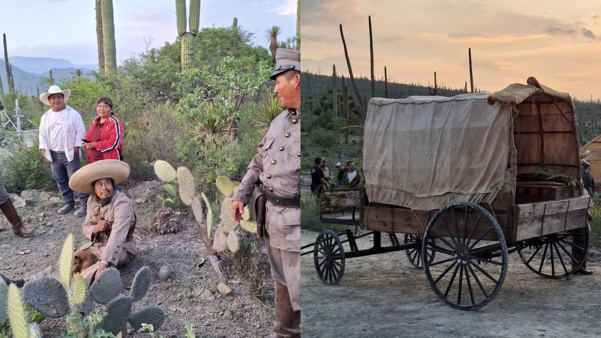 En Zapotitlán, están filmando “La Hija del General”; una película sobre la revolución