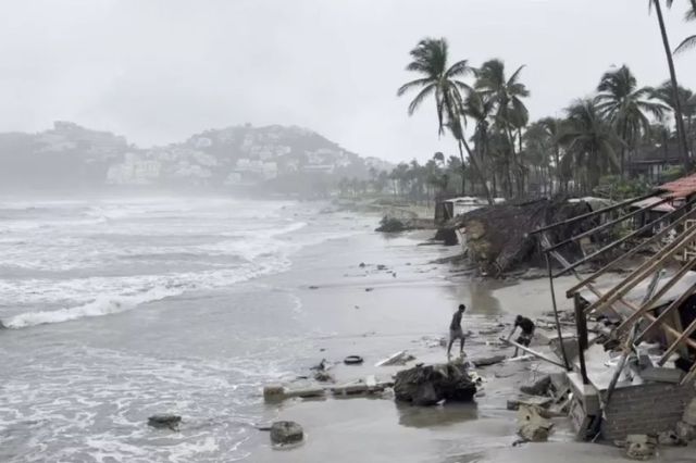 Lluvias intensas por Dalila mantienen alerta en Nayarit, Jalisco y Sinaloa