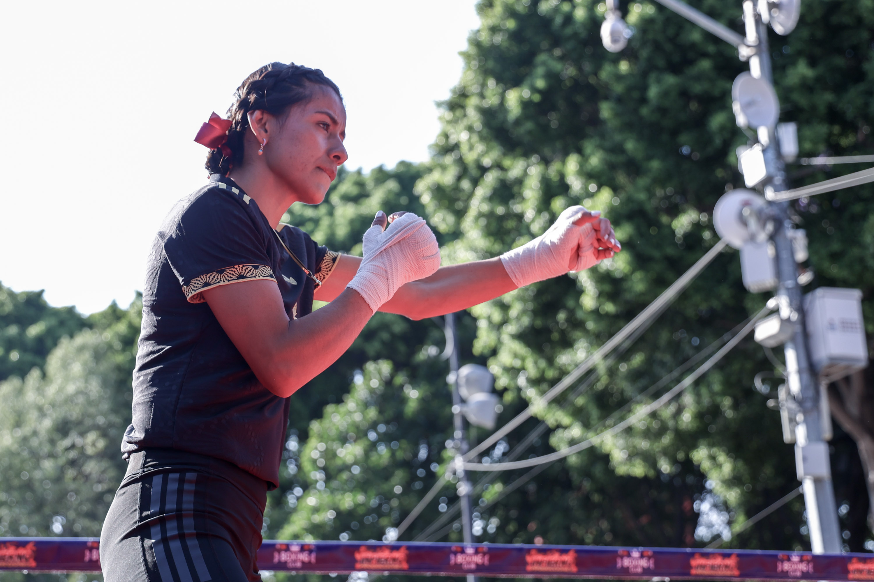 La Bonita Sánchez se prepara para su combate del 8 de noviembre