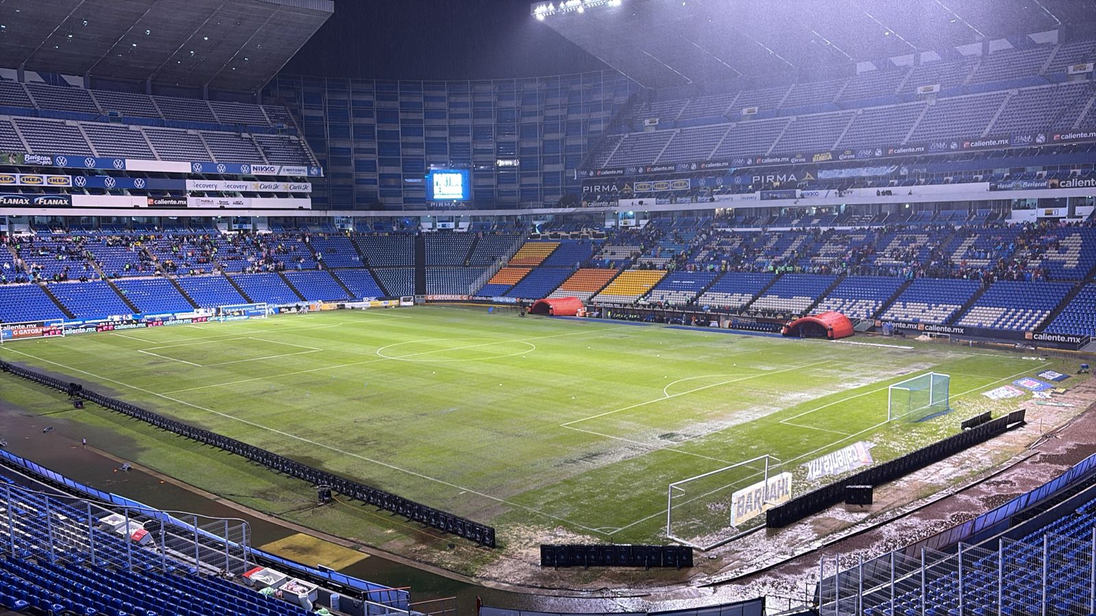 Tormenta obliga a reprogramar el juego del Puebla vs Guadalajara