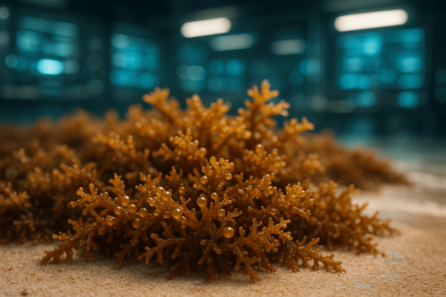 Del sargazo a la pantalla: el alga podría revolucionar la próxima generación de televisores