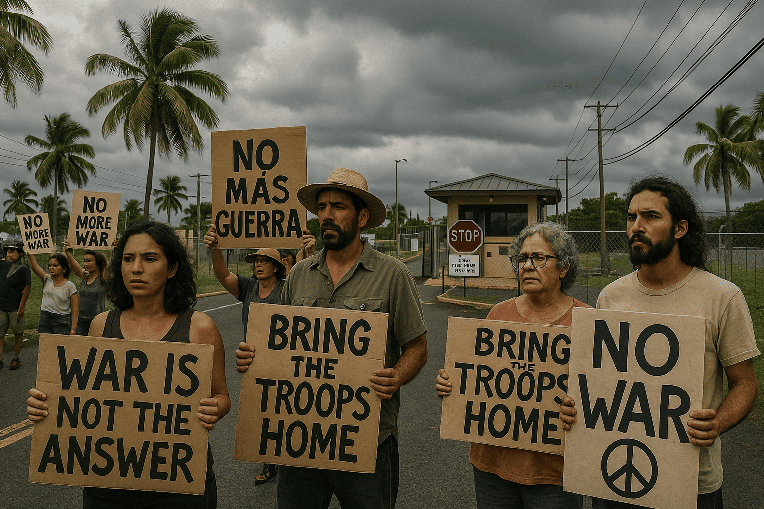 Protestas en Puerto Rico contra maniobras militares de Estados Unidos