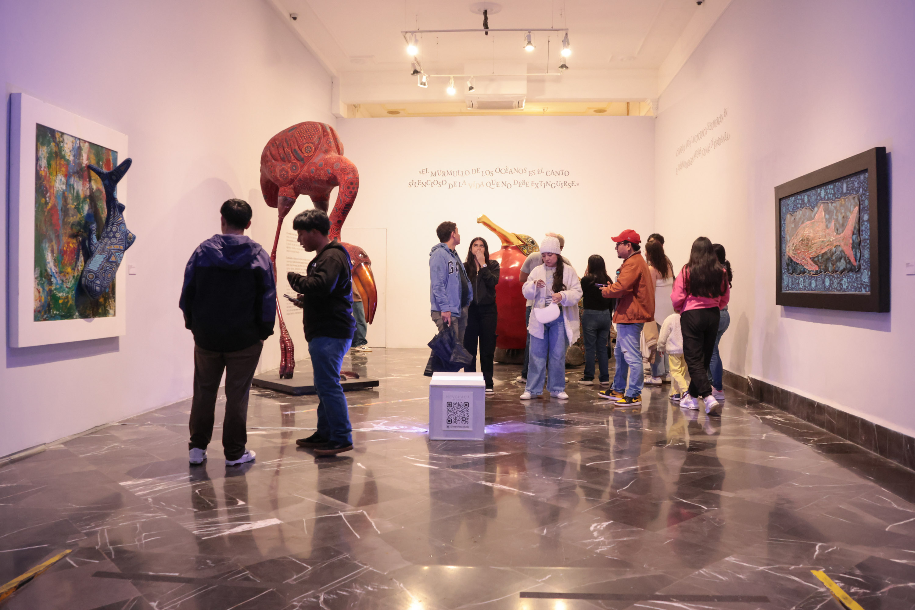 VIDEO Poblanos disfrutan de la Noche de Museos
