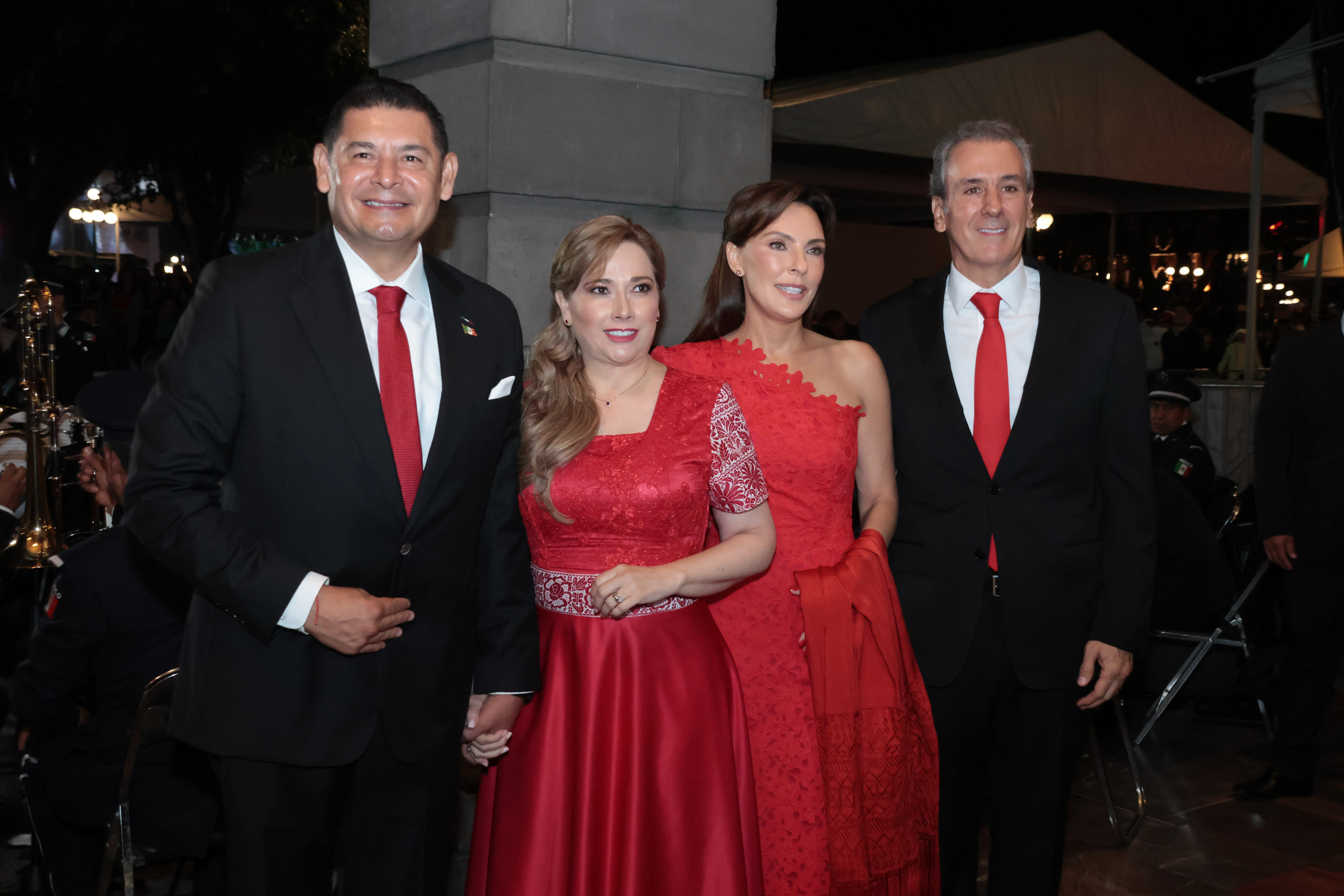 El Grito de Independencia del gobernador de Puebla, Alejandro Armenta