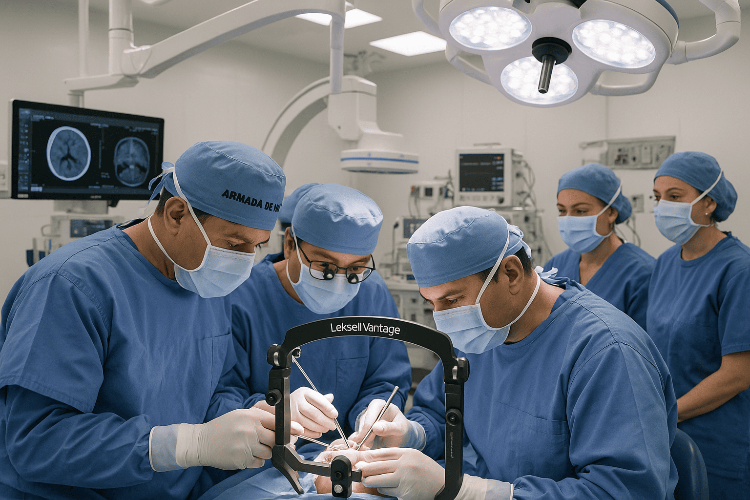 Marina realiza cirugías pioneras en México para tratar el Parkinson con alta precisión