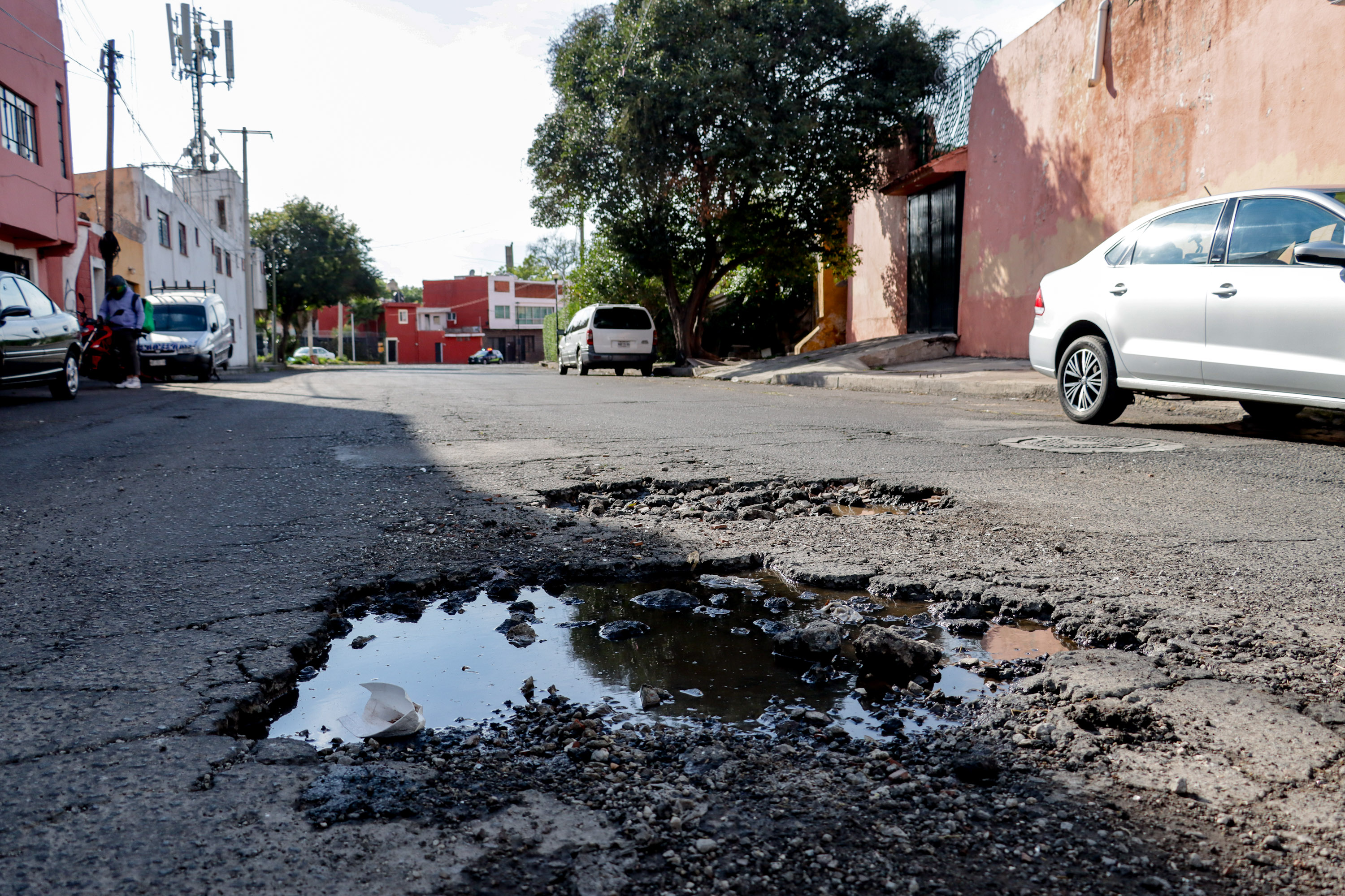 En la ciudad de Puebla ocho de cada 10 vialidades presentan algún tipo de daño