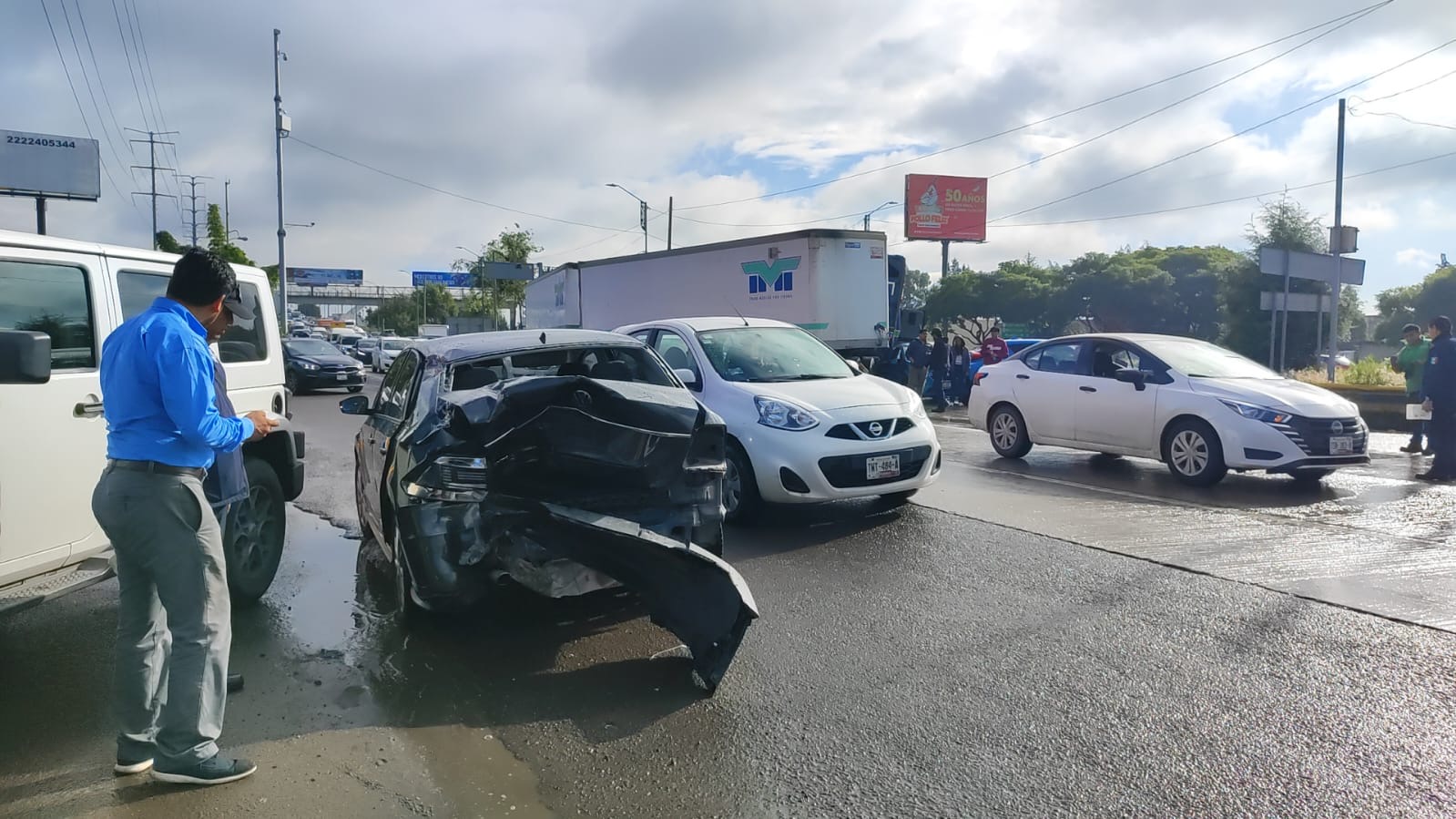 En aumento accidentes viales en el estado de Puebla