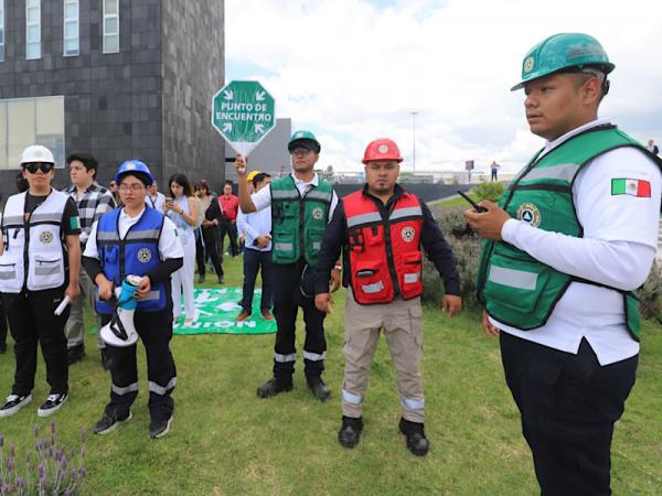 Puebla participa en Simulacro Nacional: refuerza cultura de prevención y confianza ciudadana