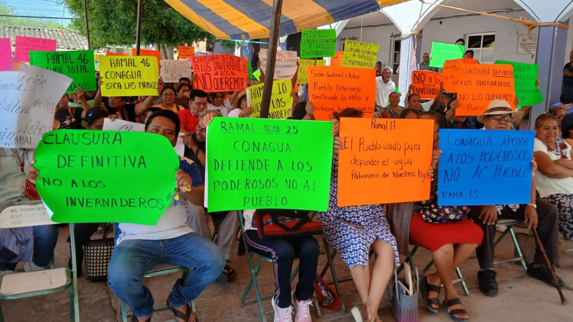 En Chilac, encargados del agua suspenden bloqueos viales del 5 de septiembre