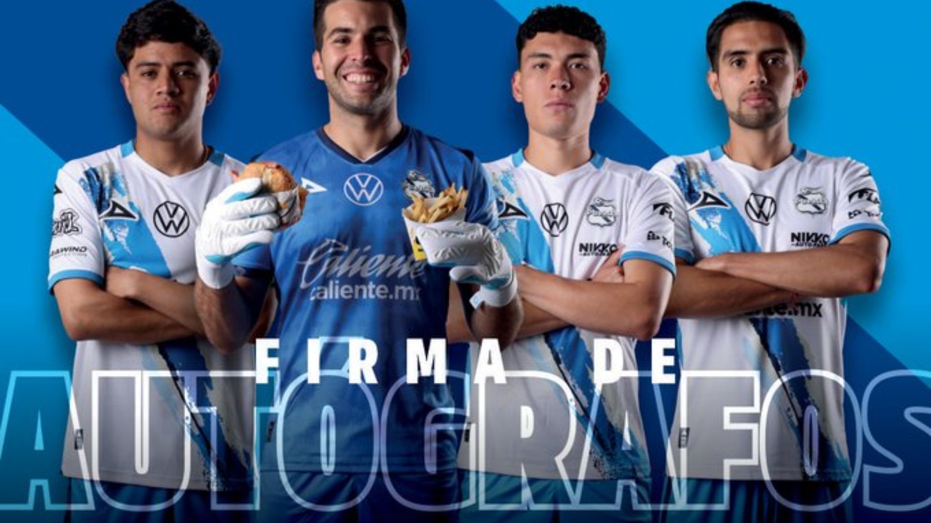Jugadores del Club Puebla realizarán firma de autógrafos en Carl’s Jr de Puebla Capital 