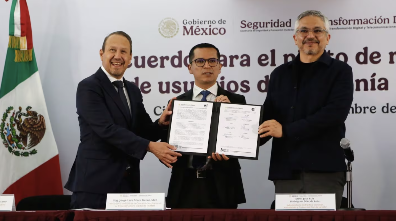 Inicia prueba piloto del Registro de Usuarios de Telefonía Móvil en México