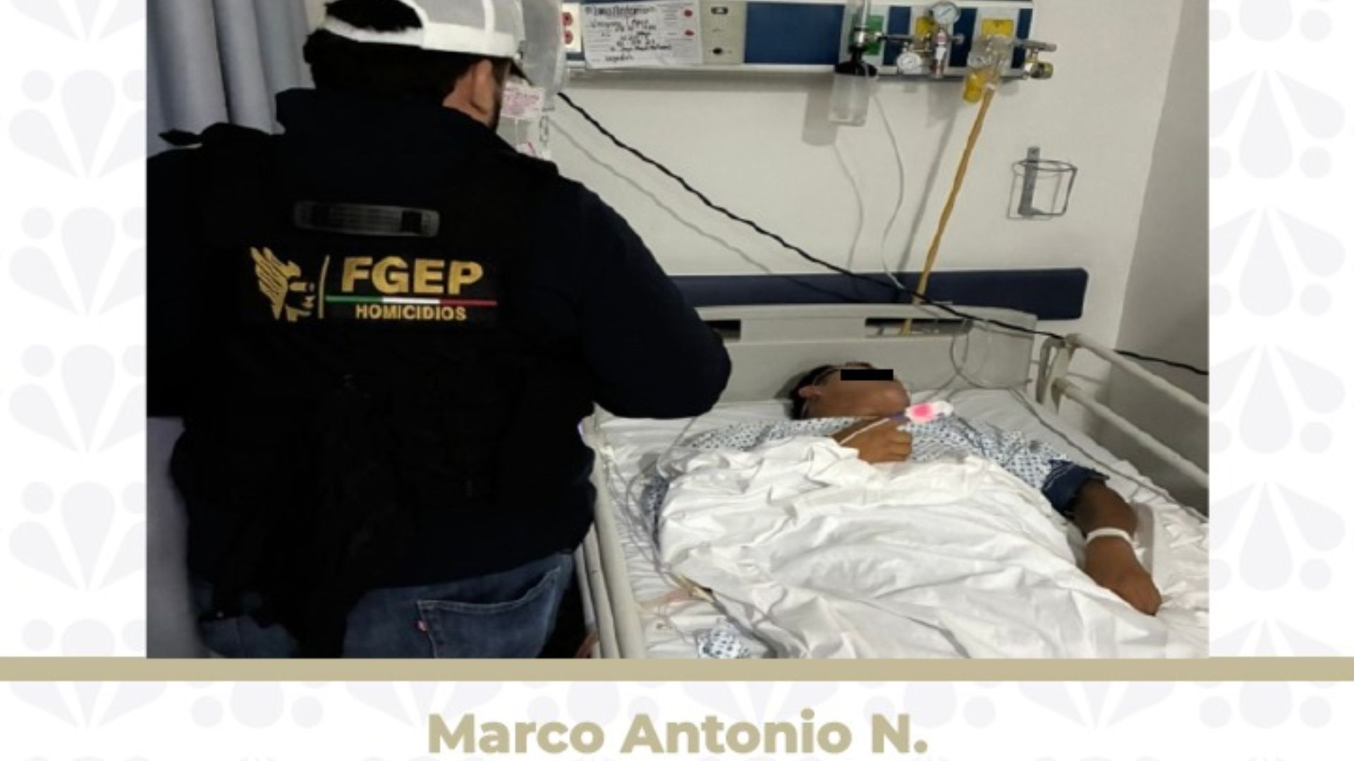 Fotografía del presunto asesino de Efrén Ramírez Maldonado