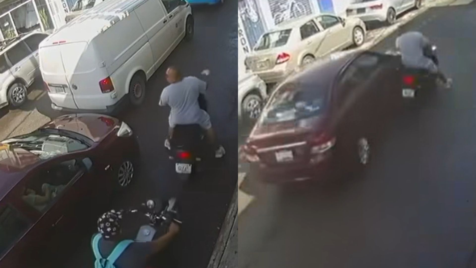 En Izúcar, señalan a exfuncionario por haber atropellado a un motociclista 