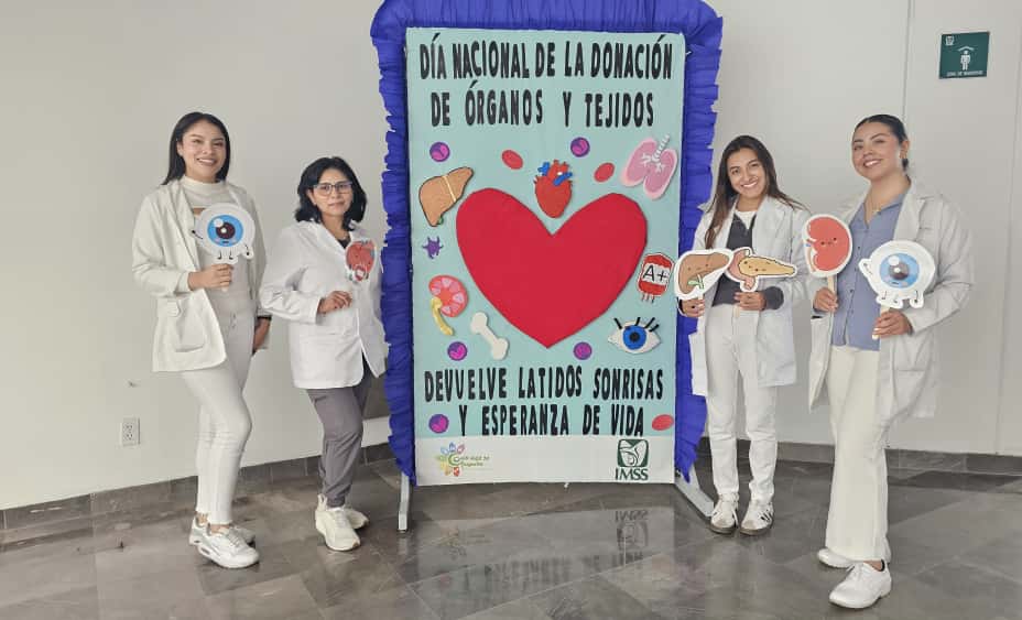 Hay 19 mil personas en lista de espera en el país para un trasplante de órgano: IMSS Puebla