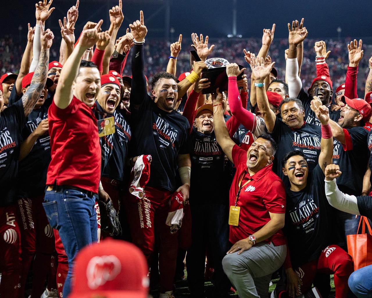 Diablos Rojos, bicampeones de la Zona Sur