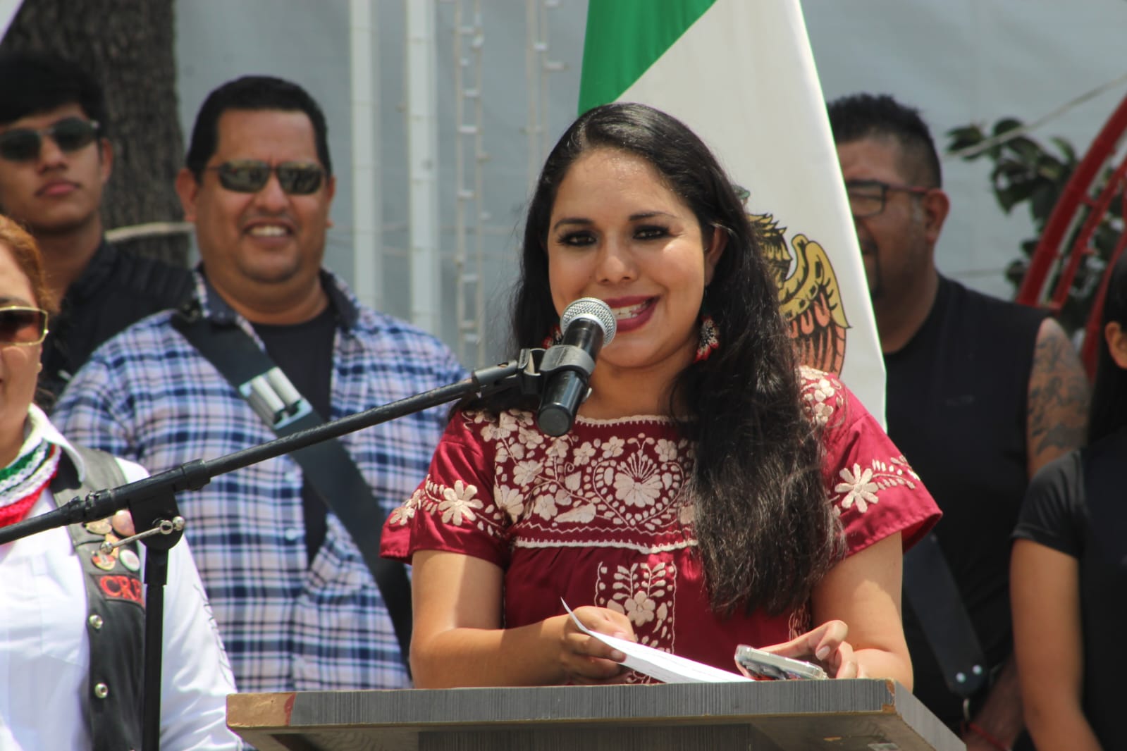 Invita Tonantzin Fernández a vivir últimos días de feria de San Pedro Cholula
