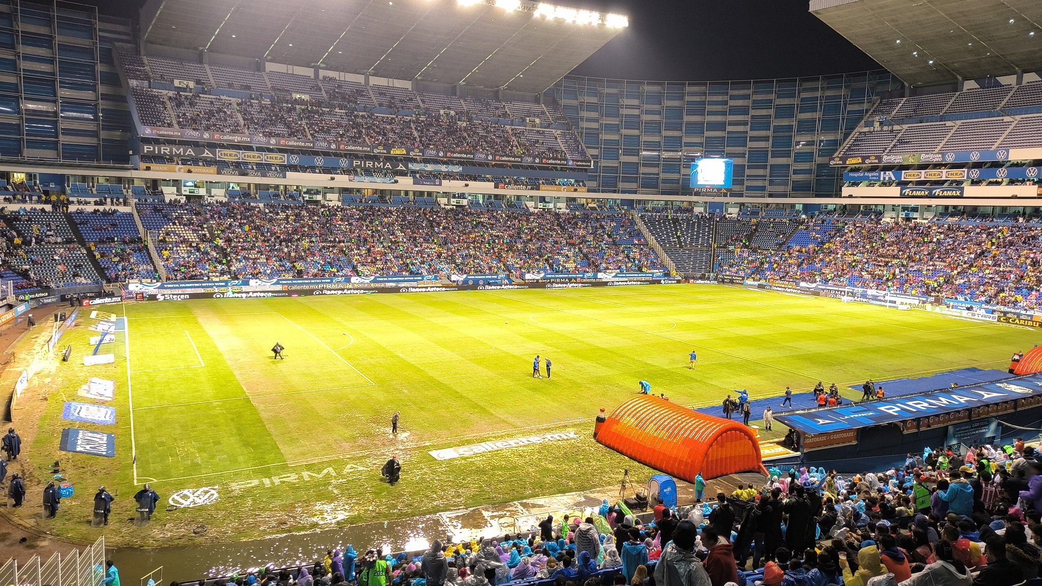 Cancelado el juego Puebla vs. Chivas 