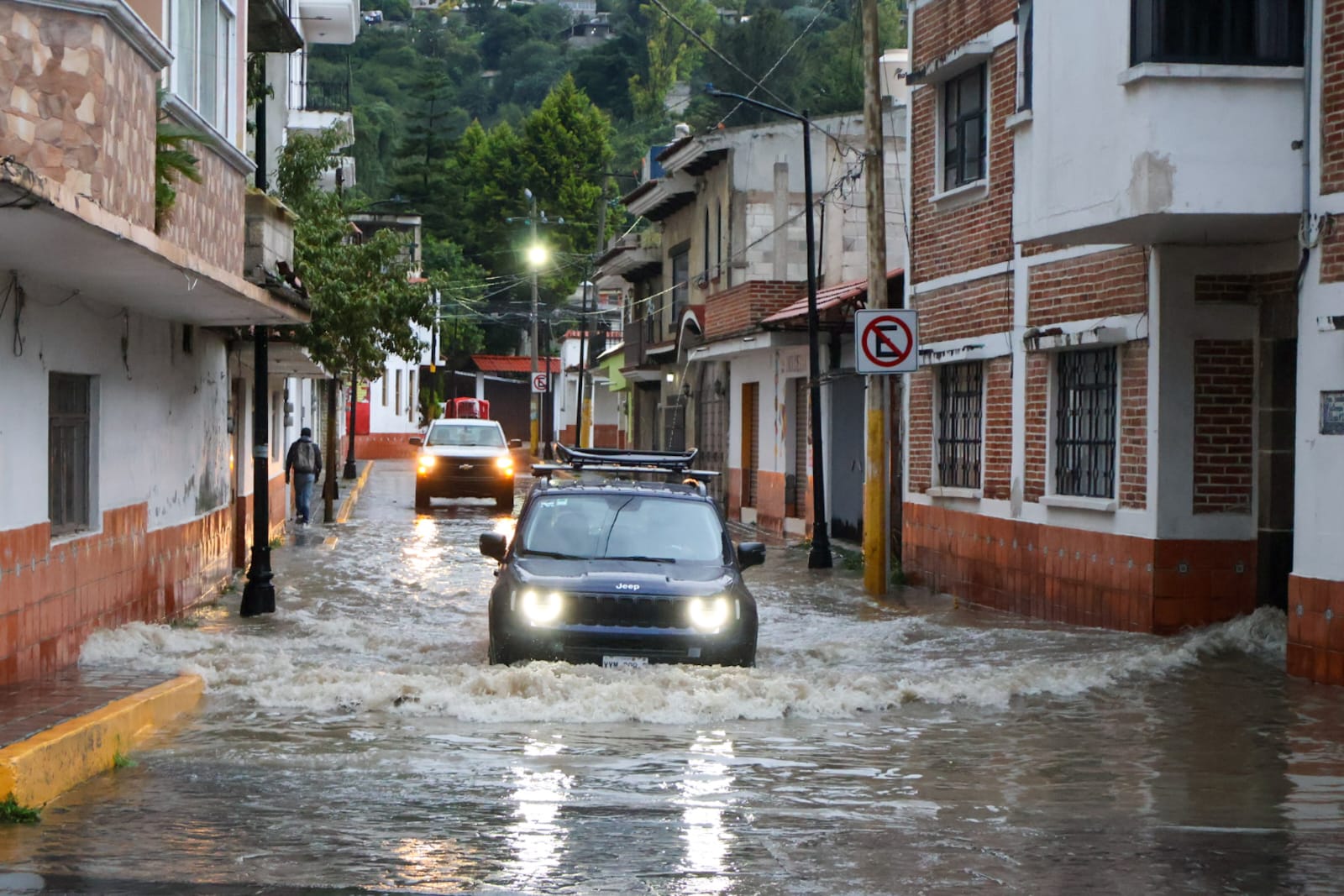 Son 13 municipios con encharcamientos e inundaciones, tras las fuertes lluvias: PC