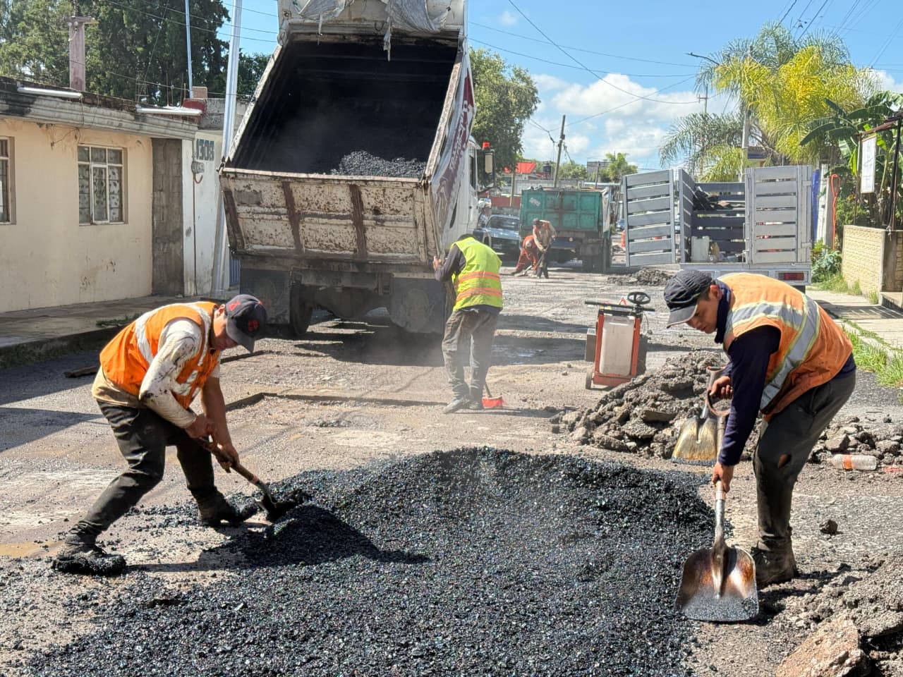 Campaña Bacheando Puebla: supera los 123 mil baches atendidos en la capital