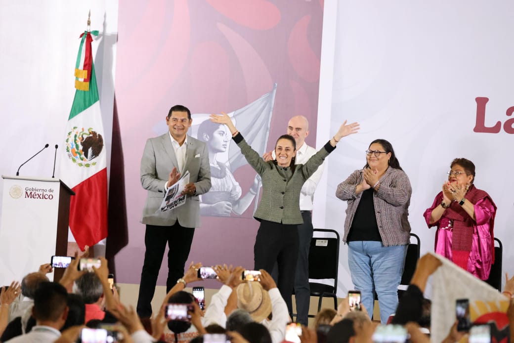 Puebla se transforma con proyectos de soberanía, innovación y bienestar con la presidenta Sheinbaum