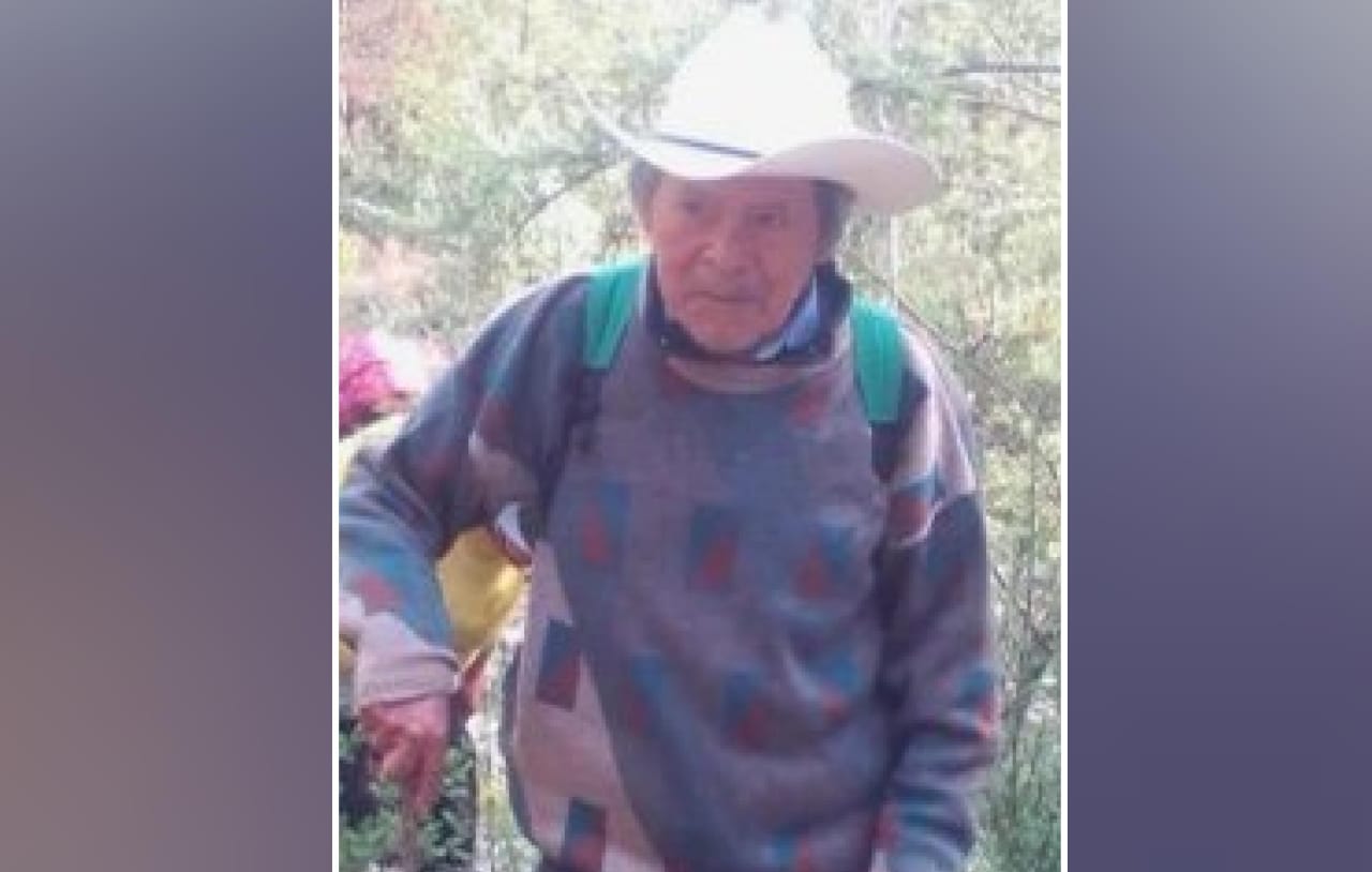 Urge localizar al señor José Pablo Emiliano de 78 años, despareció en Zacatlán