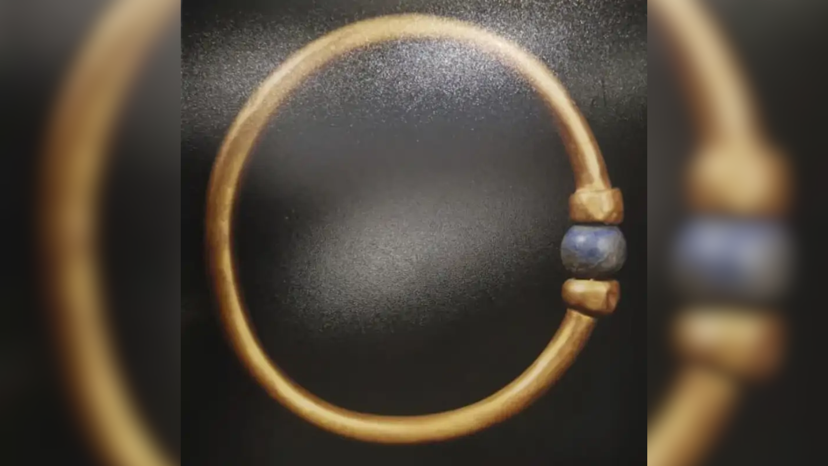 Roban brazalete egipcio de 3 mil años de antigüedad para fundirlo