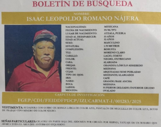 Desaparece masculino en Atzala; su camioneta quedó abandonada