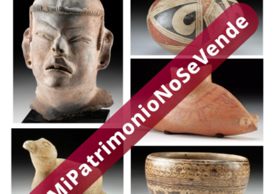 México desaprueba subasta de patrimonio cultural de la nación en EU