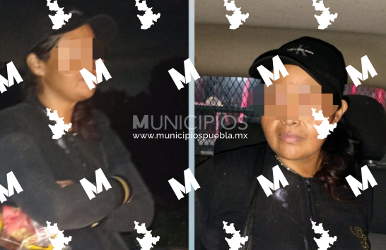 Tras robar cruces de panteón una mujer es detenida en Texmelucan