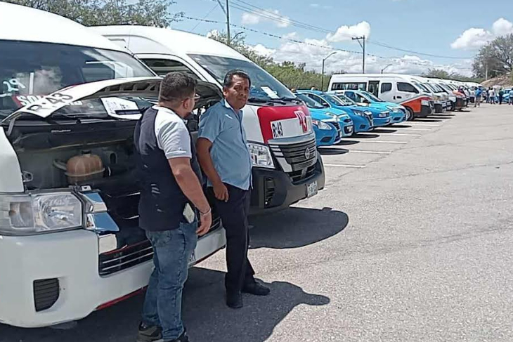 Sin afectaciones usuarios del Transporte público en Tehuacán por inicio de revista vehicular