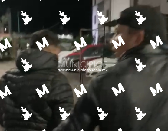 Aseguran a un presunto ladrón en Texmelucan