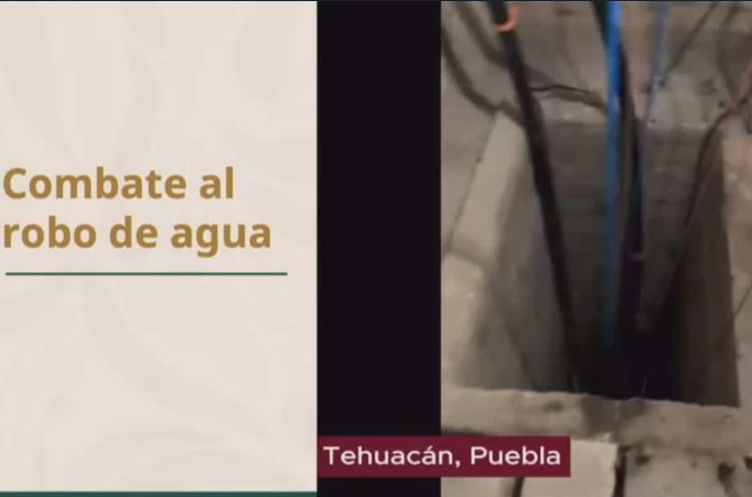 Exhibe Conagua clausura de pozos clandestinos en San Lorenzo Teotipilco 