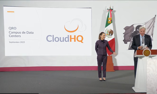 MAÑANERA México recibirá inversión billonaria en IA: CloudHQ destina 4.8 billones de dólares 