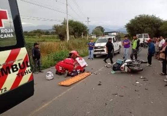 Accidente entre dos motociclistas en carretera a Cuayucatepec deja un fallecido