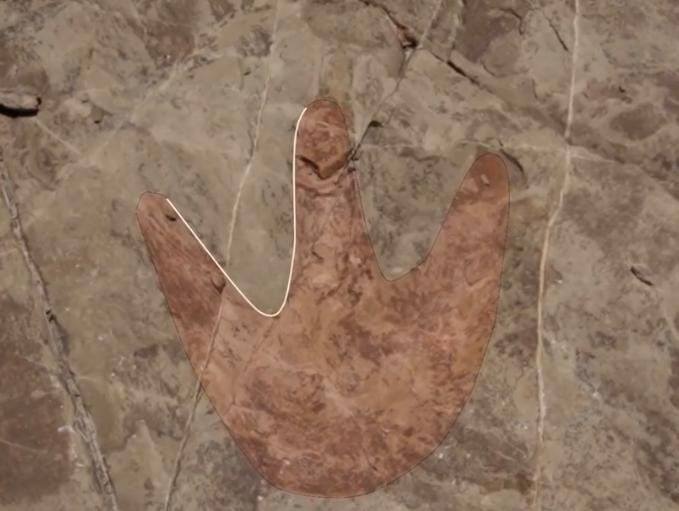 INAH y autoridades de Tehuacán verifican hallazgo de posibles huellas de dinosaurio en Santa Ana Teloxtoc