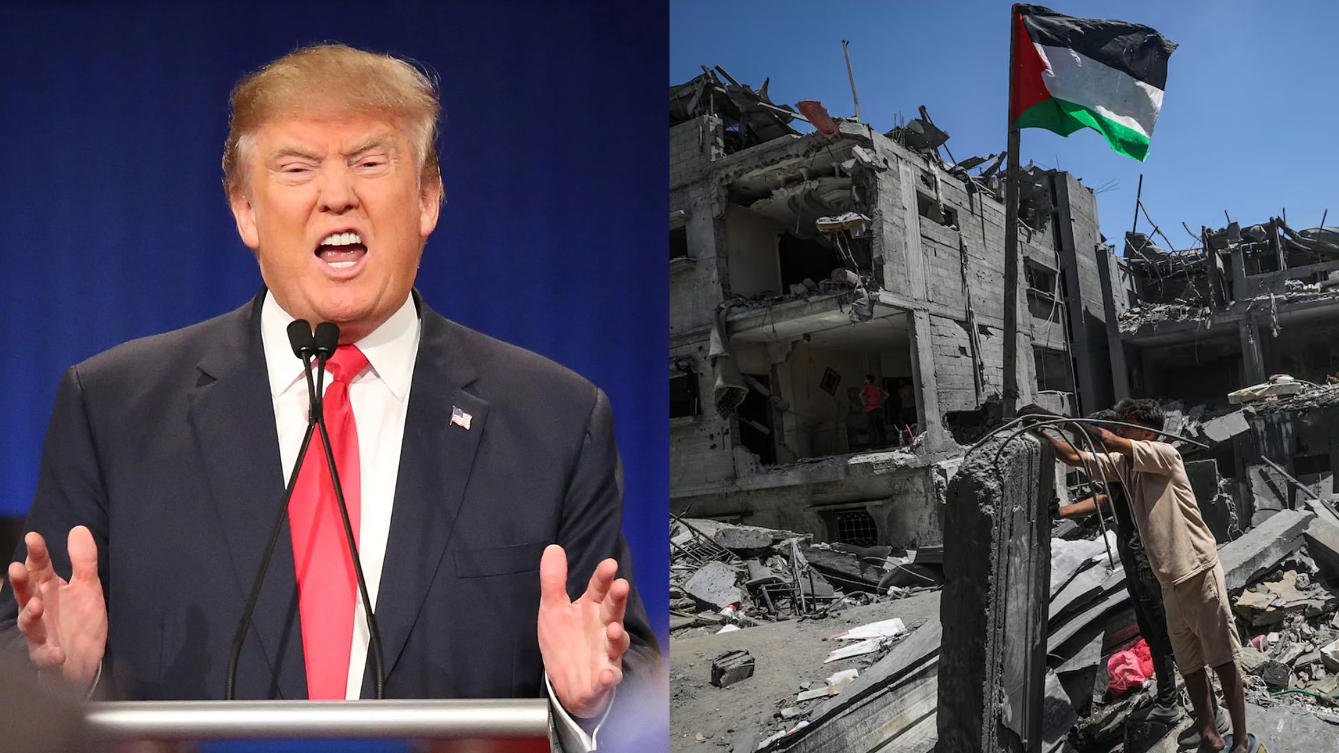 Ante las amenazas de Trump, rebeldes palestinos buscan analizar su propuesta de paz  