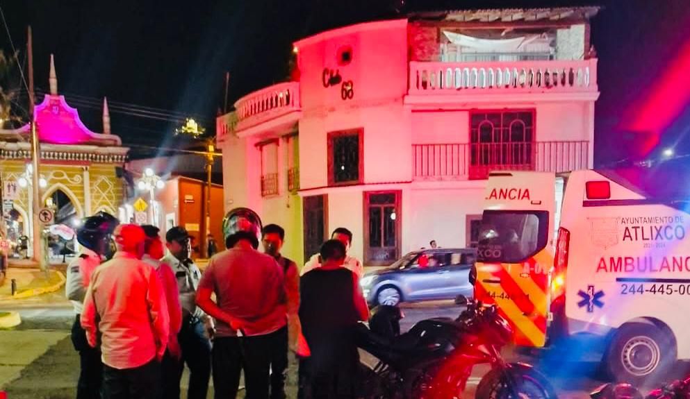 Nueva imprudencia al volante desata caos en Atlixco