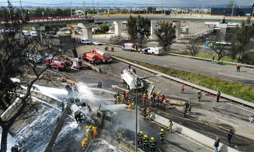 Silza, la empresa de pipa que explotó en Iztapalapa cuenta con pólizas vigentes