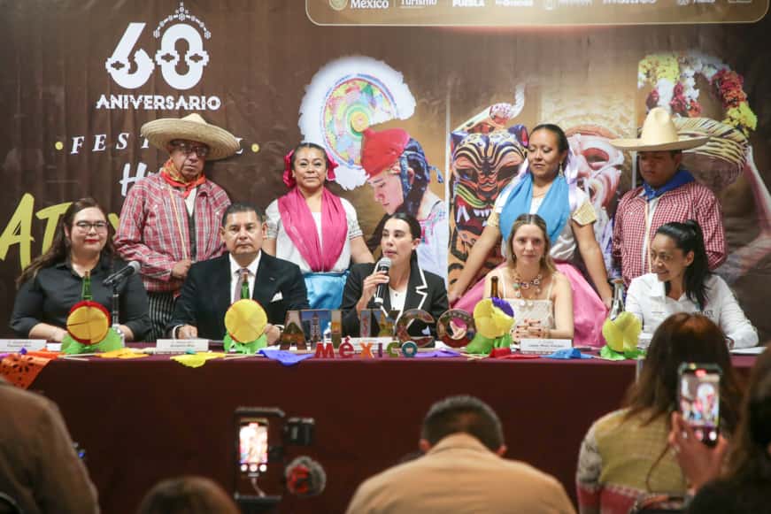 Puebla celebra 60 años del Huey Atlixcáyotl, referente de cultura indígena nacional