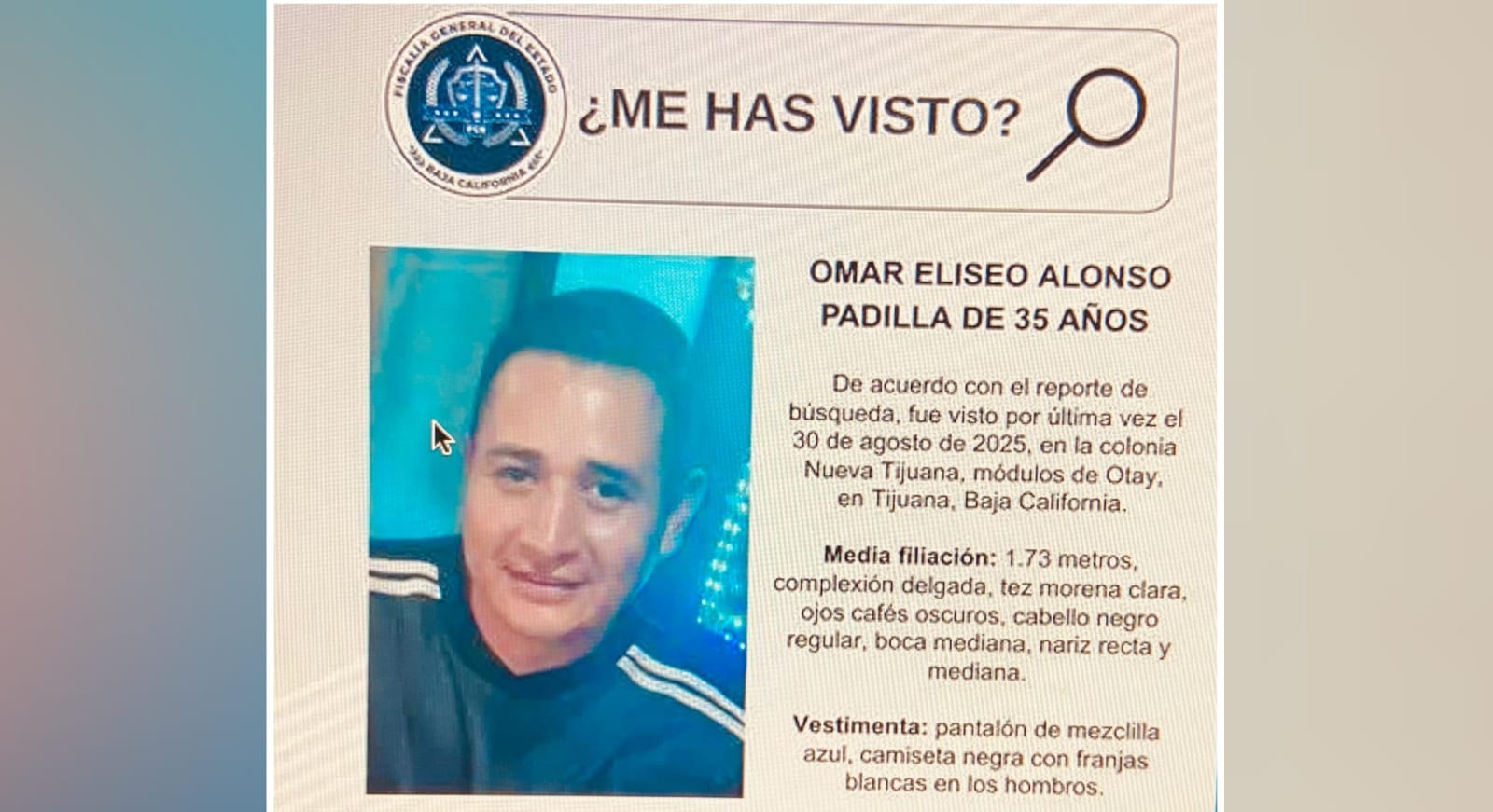 Asesinan en Tijuana a agente de la Guardia Nacional originario de Atlixco