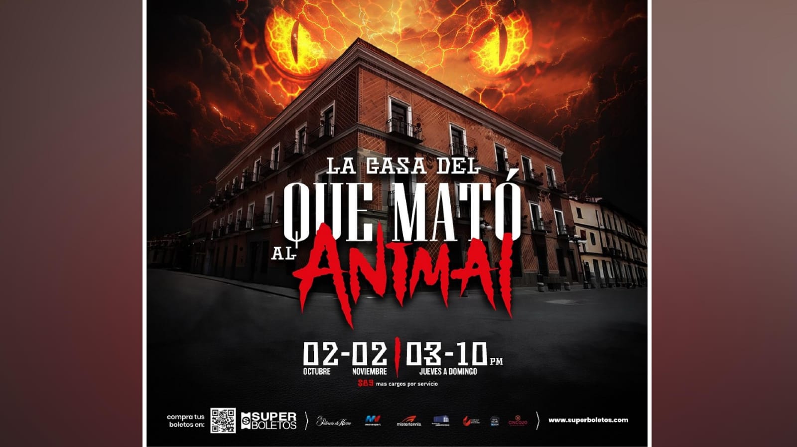 La Casa del que Mató al Animal, un recorrido de terror en Puebla