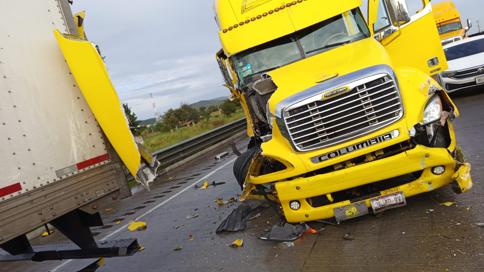 accidente amarillo