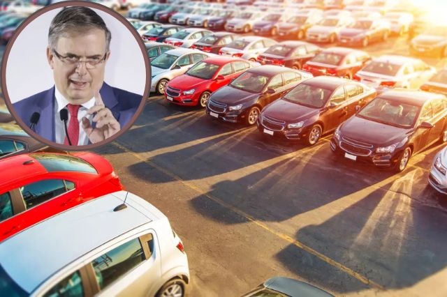 Ebrard anuncia alza de aranceles a vehículos ligeros provenientes de China