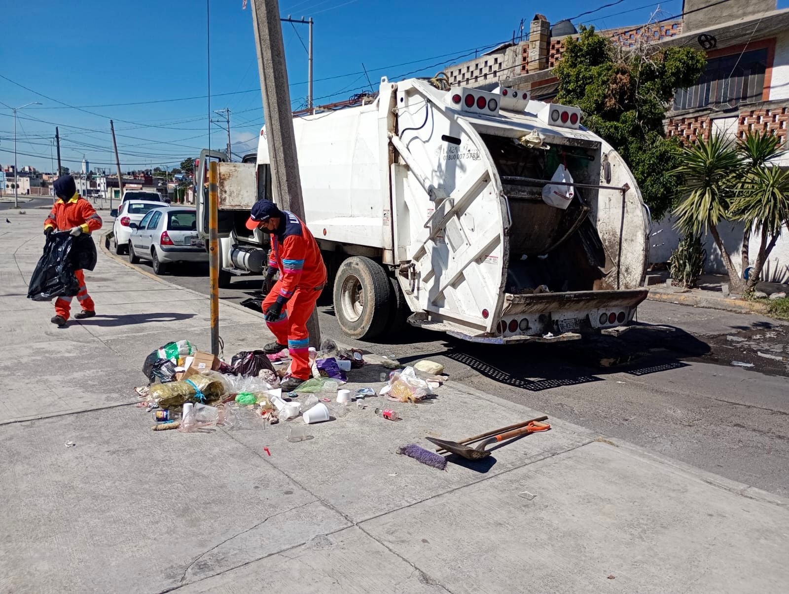 Recolección de basura en Puebla, con horario normal durante fiestas patrias: OOSL 
